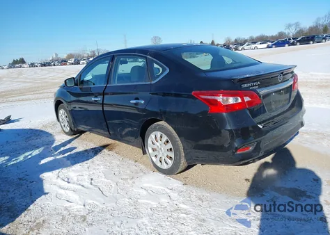 2016 Nissan Sentra Fe+S z USA, uszkodzony, nr VIN 3N1AB7AP1GY253060